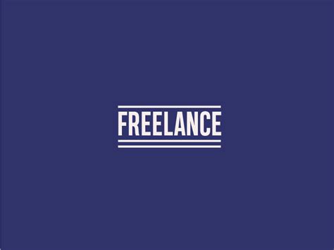 Freelance logo by Thomas Boussy on Dribbble