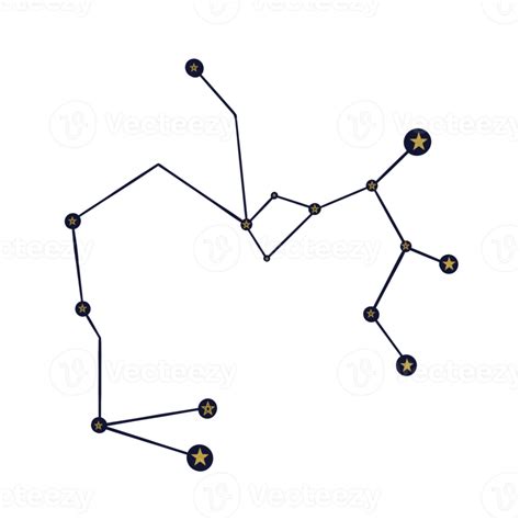 Zodiac Constellation. Zodiac Sign. 16583978 PNG