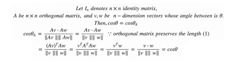 [Linear Algebra] 9. Properties of orthogonal matrices | by jun94 | jun ...