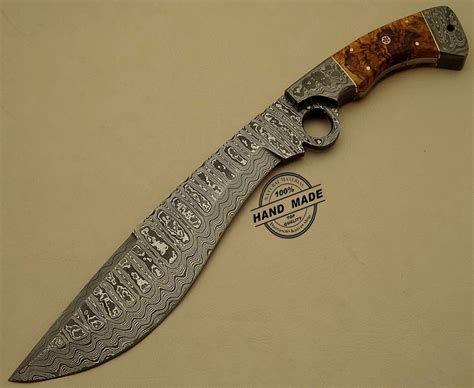 Professional Damascus Finger Knife Custom Handmade Damascus Steel