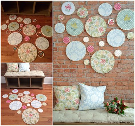 DIY Embroidery Hoop Wall Art - Home Stories A to Z