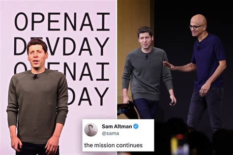 Fired OpenAI boss Sam Altman lands gig at Microsoft