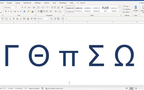 How to Insert Greek Letters or Symbols in Word (6 Ways) | Avantix Learning