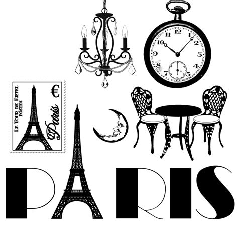 Pin by Carole L on Graphics | Collage vintage, Clip art, Paris