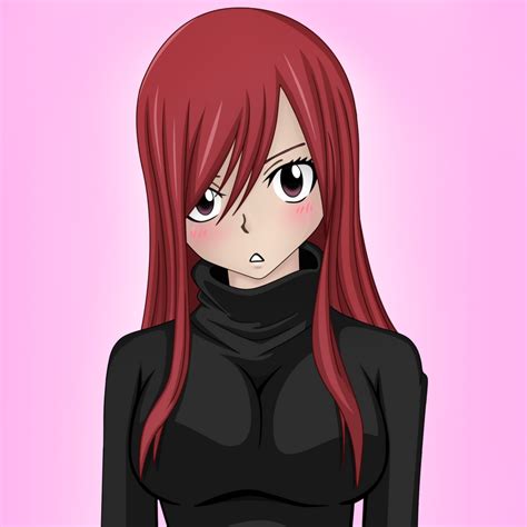 Erza by Fanada on DeviantArt