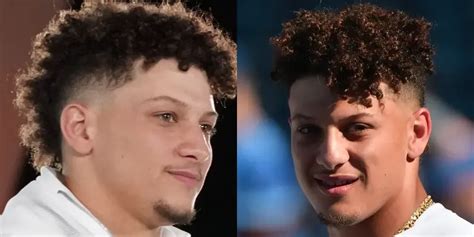 Patrick Mahomes Sets to Unveil A New Haircut - Hair System