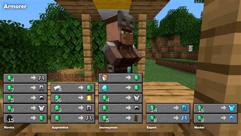 How To Get Diamond Armor From Villagers In Minecraft