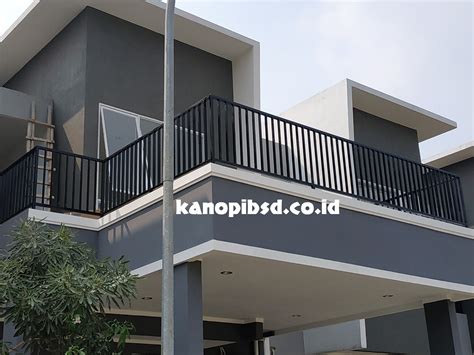 Balkon Rumah Minimalis BSD Tangerang - KANOPI BSD