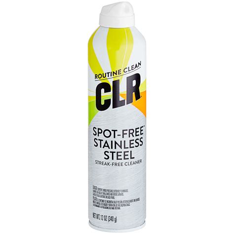 CLR CSS-12 Spot-Free Stainless Steel Cleaner 12 oz. - 6/Case