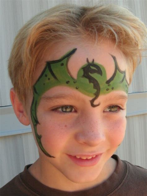 dragon Dragon Face Painting, Face Painting For Boys, Face Painting Easy, Face Painting Halloween ...