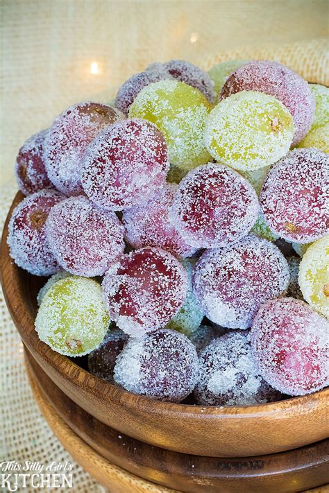 Frosted Grapes | Recipe | Grape dessert, Sugared grapes, Delicious holiday recipes