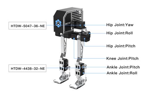 Bipedal robot Mini π – hightorque