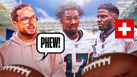 Dolphins' Jaylen Waddle suffers early injury scare amid Tyreek Hill's ...