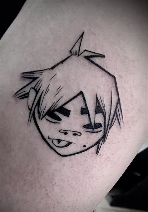 Wanted to share my 2D tattoo I got yesterday! : r/gorillaz