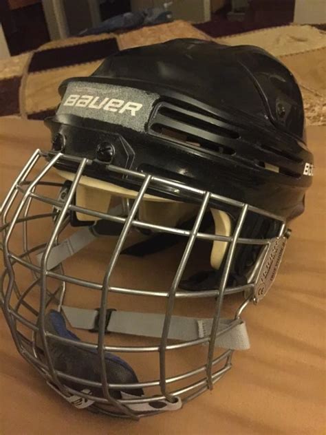 Bauer hockey helmet with cage XL | SidelineSwap