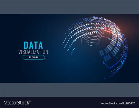 Digital technology background banner design Vector Image