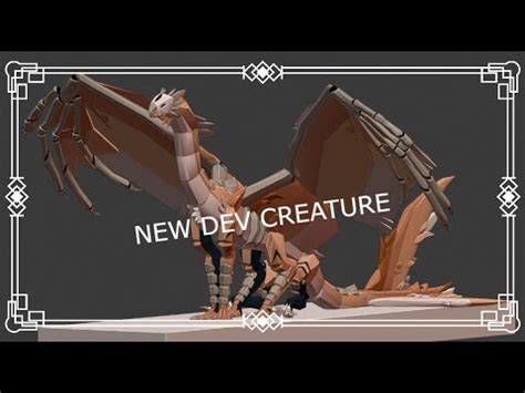 Creatures of Sonaria! dev creature and some more development! - YouTube