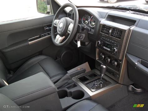 Dark Slate Gray Interior 2012 Jeep Liberty Jet Photo #53836909 ...