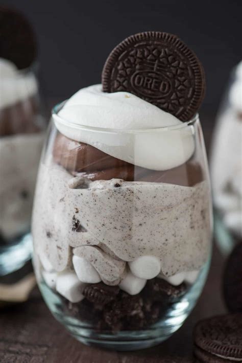 Over the Top Chocolate Cheesecake Oreo Parfaits