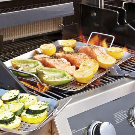 Member's Mark Gourmet Stainless Grilling Tray Set with Removable Handle $19 98 - Sam's Club ...