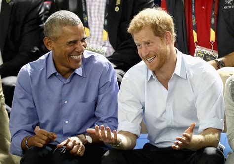 Prince Harry and Barack Obama Pictures | POPSUGAR Celebrity