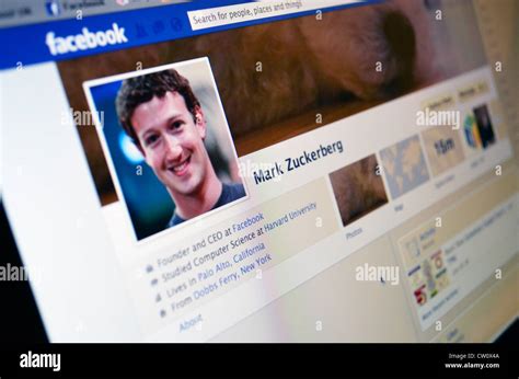 Mark zuckerberg facebook hi-res stock photography and images - Alamy