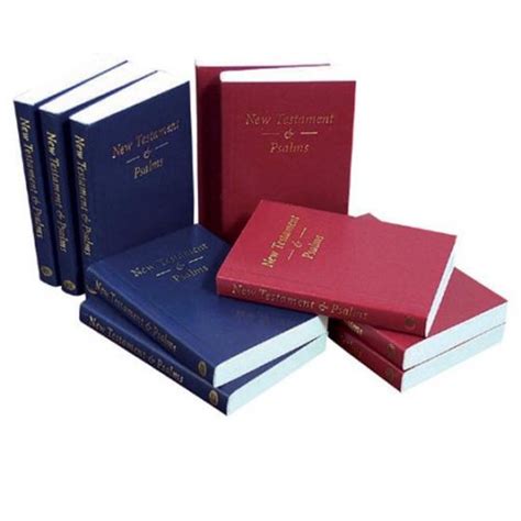 KJV Pocket New Testament and Book of Psalms, Red, Paperback | Eden