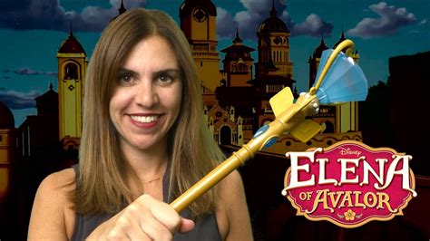 Elena of Avalor Scepter from The Disney Store - YouTube