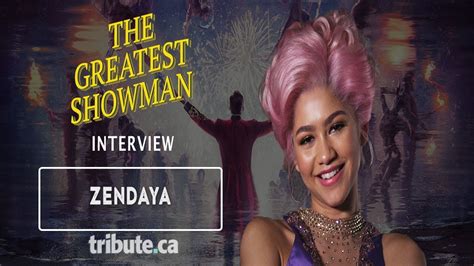 Zendaya - The Greatest Showman Interview - YouTube