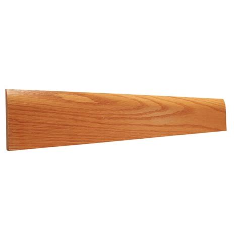 2-3/4-in x 12-ft Oak Stained Baseboard Moulding (Actual: 2.75-in x 12 ...