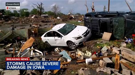 Iowa Tornado: Iowa tornadoes kill 1, cause major damage in Greenfield, south of Des Moines, amid ...