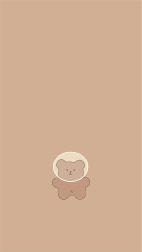 Cute Bear, Brown Bear Cartoon, HD phone wallpaper | Peakpx