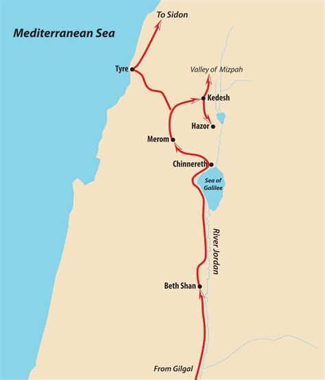 Walking with the Bible: Book of Joshua Basic Information(Nelson's Maps & Charts)