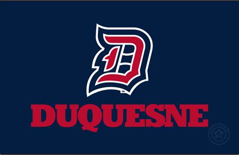 Duquesne Dukes Alt on Dark Logo - NCAA Division I (d-h) (NCAA d-h ...