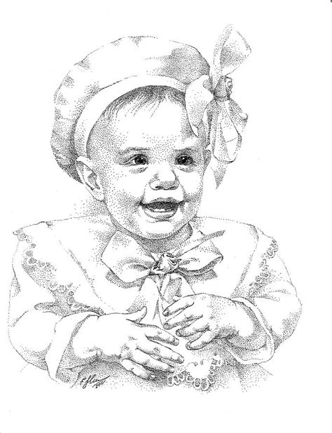 Baby Girl Drawing at GetDrawings | Free download