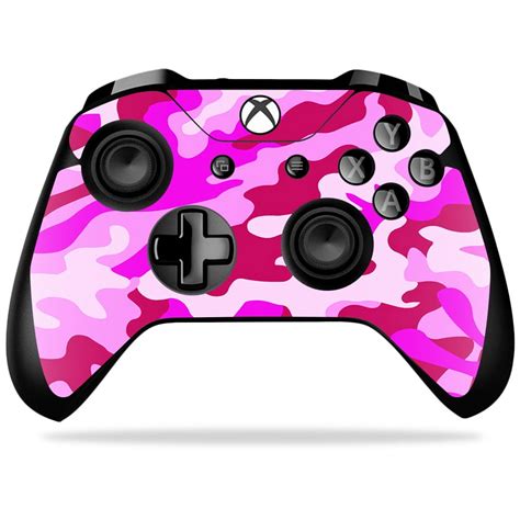 MightySkins Skin for Microsoft Xbox One X Controller - Pink Camo ...