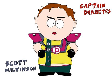 Captain Diabetes - [alter ego Scott Malkinson] : r/southpark