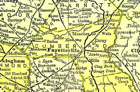 Cumberland County Map - 1895