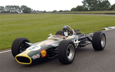 The original Lotus 49 painted in British racing green | Racing, Race cars, Lotus car