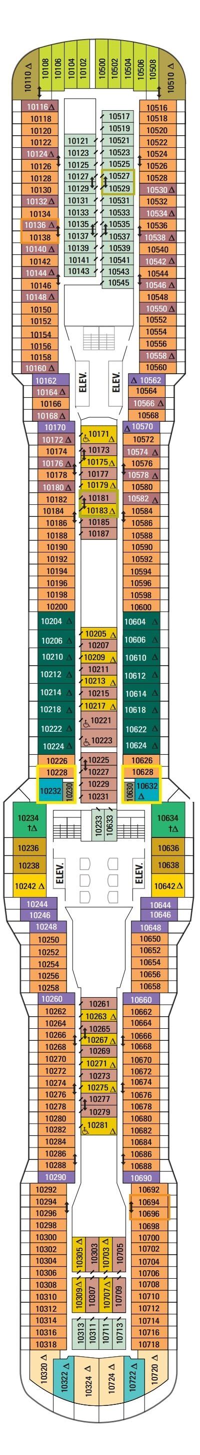 ovation of the seas ship map Ovation seas - Cruise Room Ideas