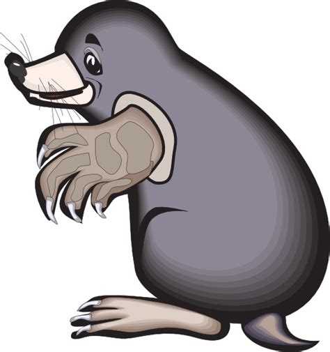 Cartoon Mole Clip Art at Clker.com - vector clip art online, royalty ...