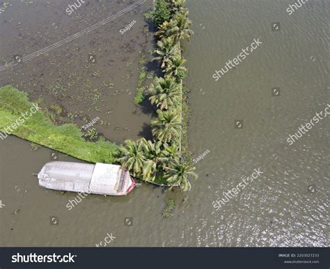 Backwaters Arial View Alappuzha Stock Photo 2203027233 | Shutterstock