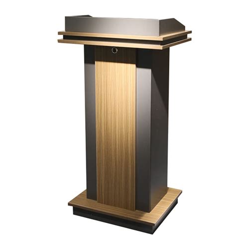 Buy 44.48" Tall Floor Podium Stand Churches Pulpits, Presentation ...