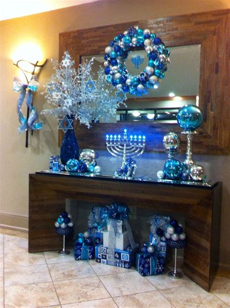 Hanukkah house decorations | Hanukkah decorations, Hannukah decorations, Chanukah decor