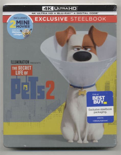 The Secret Life of Pets 2 2019 4K Ultra HD/Blu-ray/Digital, Best Buy Exclusive | eBay