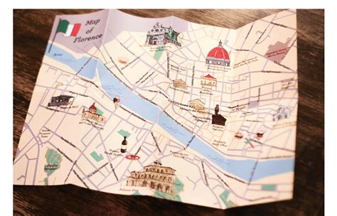 Map of Florence on Behance