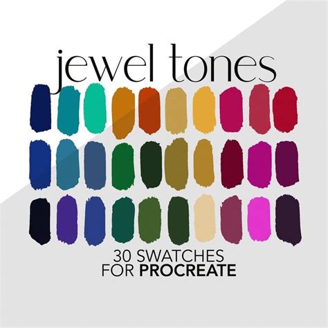 Jewel Tone Color Palette Pantone – Warehouse of Ideas