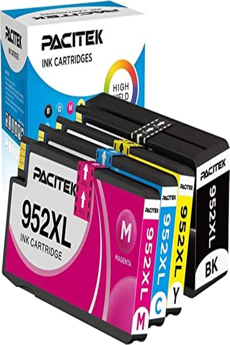 PACITEK Compatible 952XL Ink Cartridge use with HP Officejet Pro 7740 ...