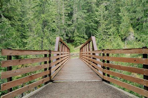 Wooden Foot Bridge | Architecture Stock Photos ~ Creative Market