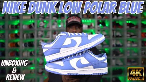 FIRST LOOK: POLAR BLUE NIKE DUNK LOW UNBOXING & REVIEW | BTTYS | DV0833-400 - YouTube